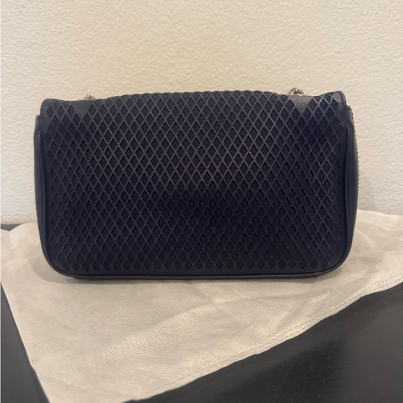 Ferragamo Navy Blue Quilted Chain Bag with COA - Picture 9 of 12